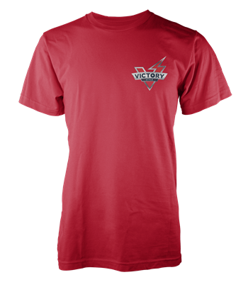 Victory Outdoor Services t-shirt  - red
